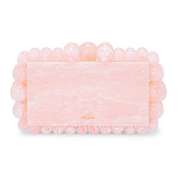 Cult Gaia Handbags - Cult Gaia Eos Clutch Pink